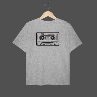 Nome do produto Camiseta Plus Size | Fita K7 Rock