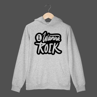 Nome do produto Moletom Canguru Prime | I Wanna Rock