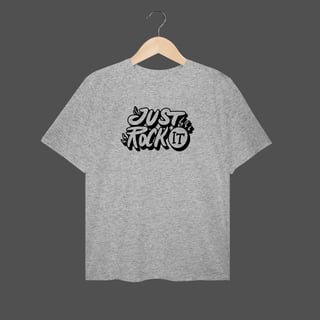 Nome do produto Camiseta Plus Size | Just Rock It