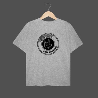 Nome do produto Camiseta Plus Size | Keep Rocking!