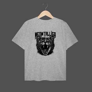 Nome do produto Camiseta Plus Size | Meowtallica