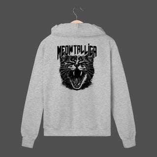 Nome do produto Moletom C/ Zíper Prime | Meowtallica