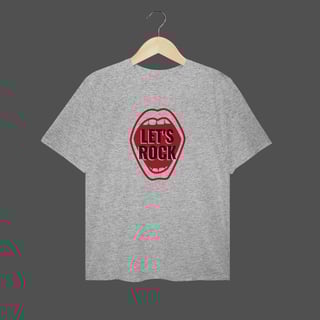 Nome do produto Camiseta Plus Size | Let's Rock