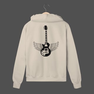 Nome do produto Moletom C/ Zíper Prime | Guitar Wings