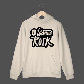 Nome do produto Moletom Canguru Prime | I Wanna Rock