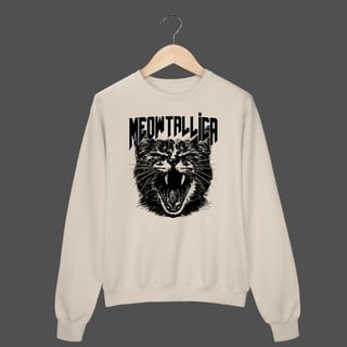 Nome do produto Moletom Fechado Prime | Meowtallica