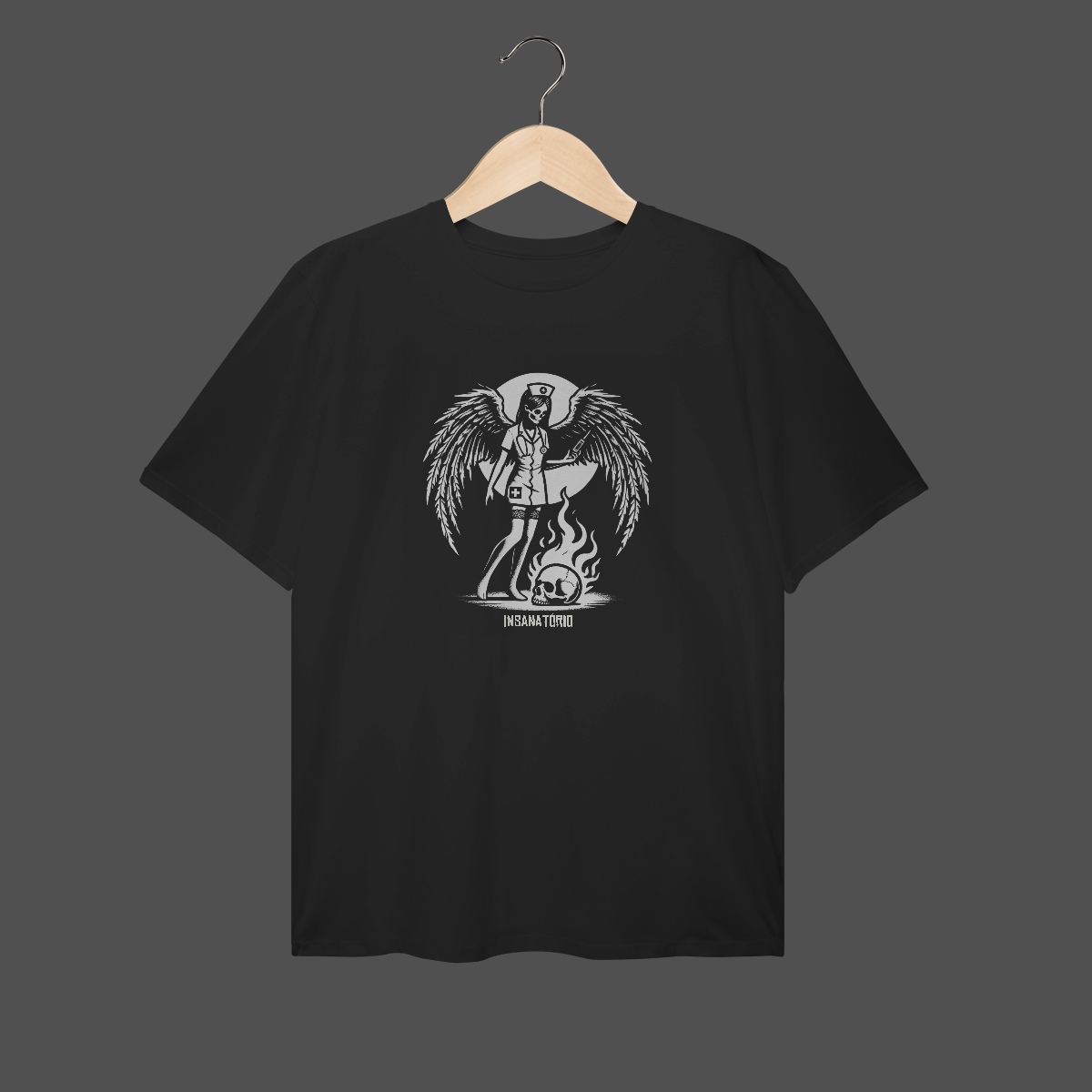 Nome do produto: Camiseta Plus Size | Insanatório