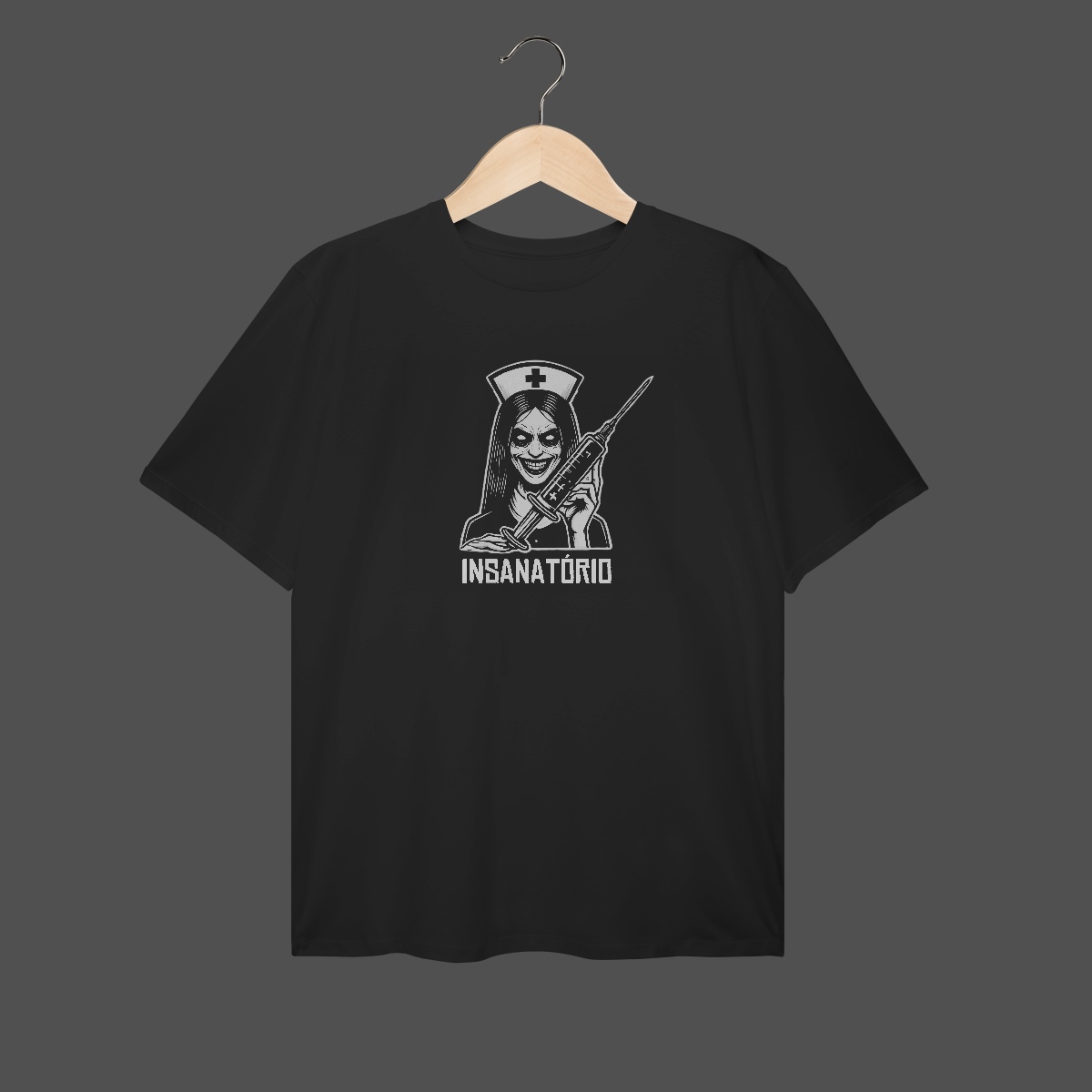 Nome do produto: Camiseta Plus Size | Insanatório