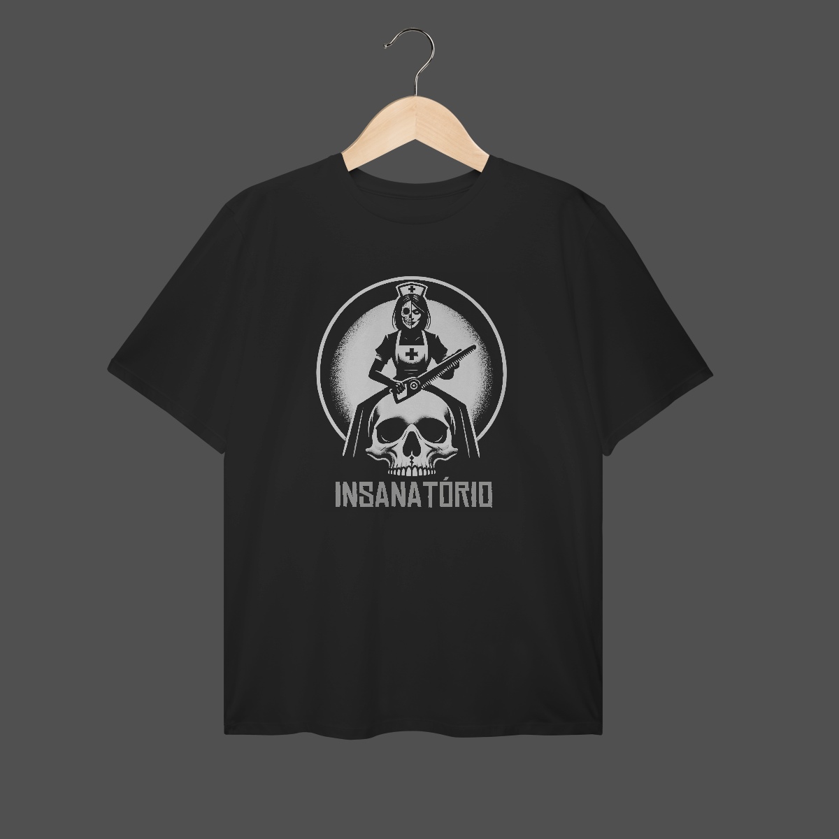 Nome do produto: Camiseta Plus Size | Insanatório
