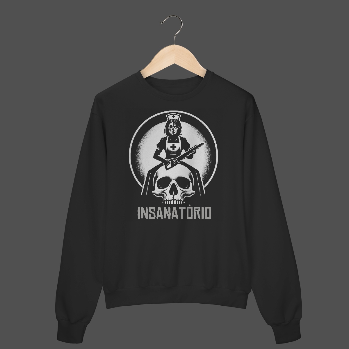 Nome do produto: Moletom Fechado Prime | Insanatório