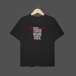 Nome do produto Camiseta Plus Size | Insanatório