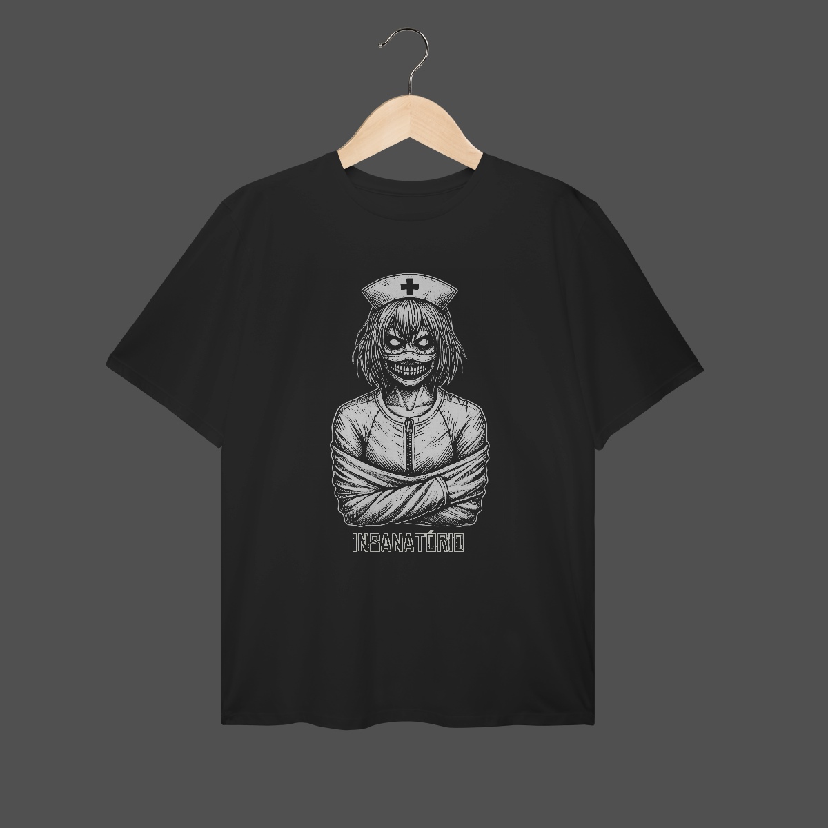 Nome do produto: Camiseta Plus Size | Insanatório