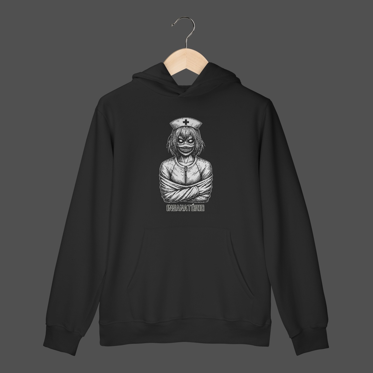 Nome do produto: Moletom Canguru Prime | Insanatório