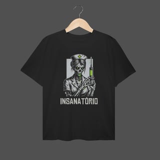 Nome do produto Camiseta Plus Size | Insanatório