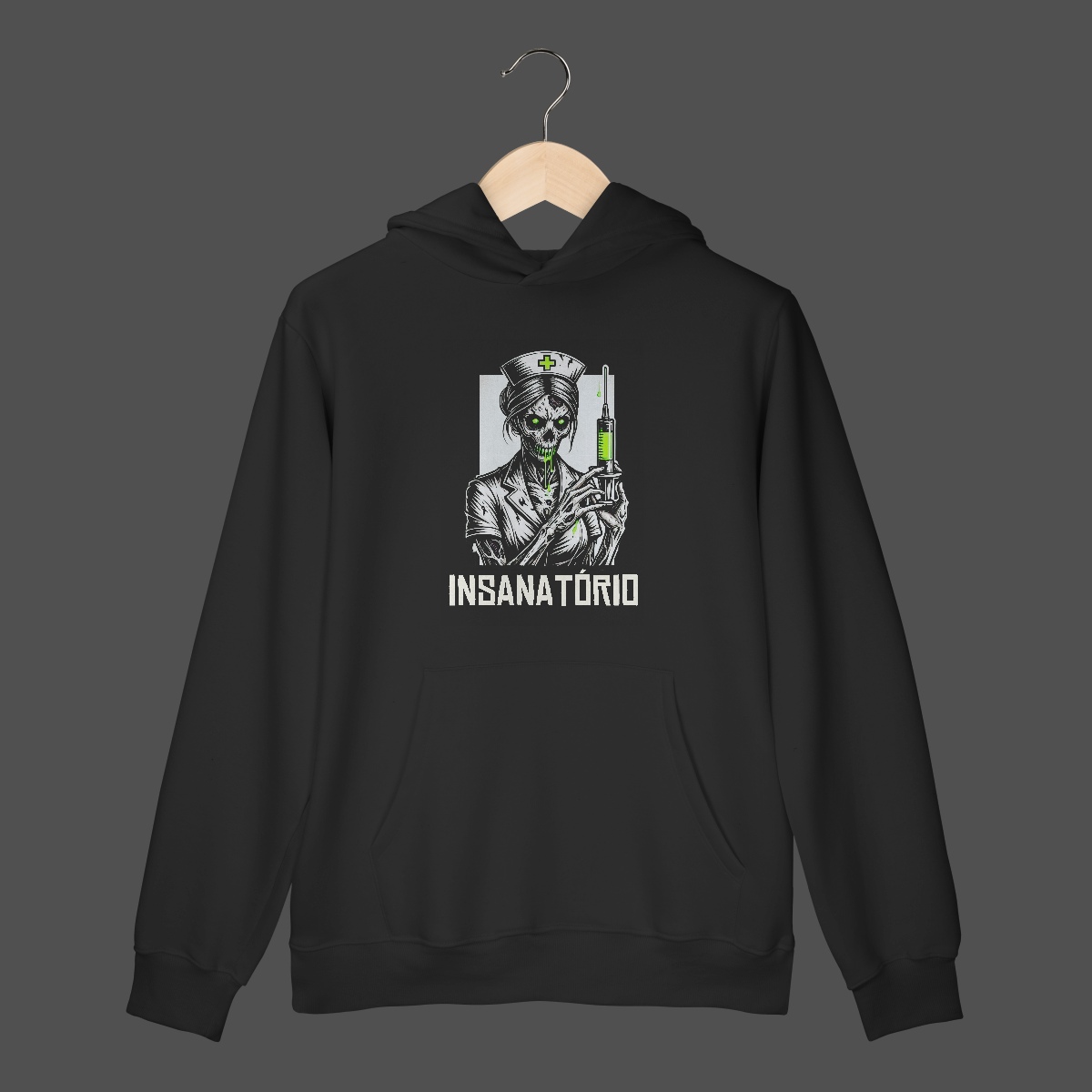 Nome do produto: Moletom Canguru Prime | Insanatório