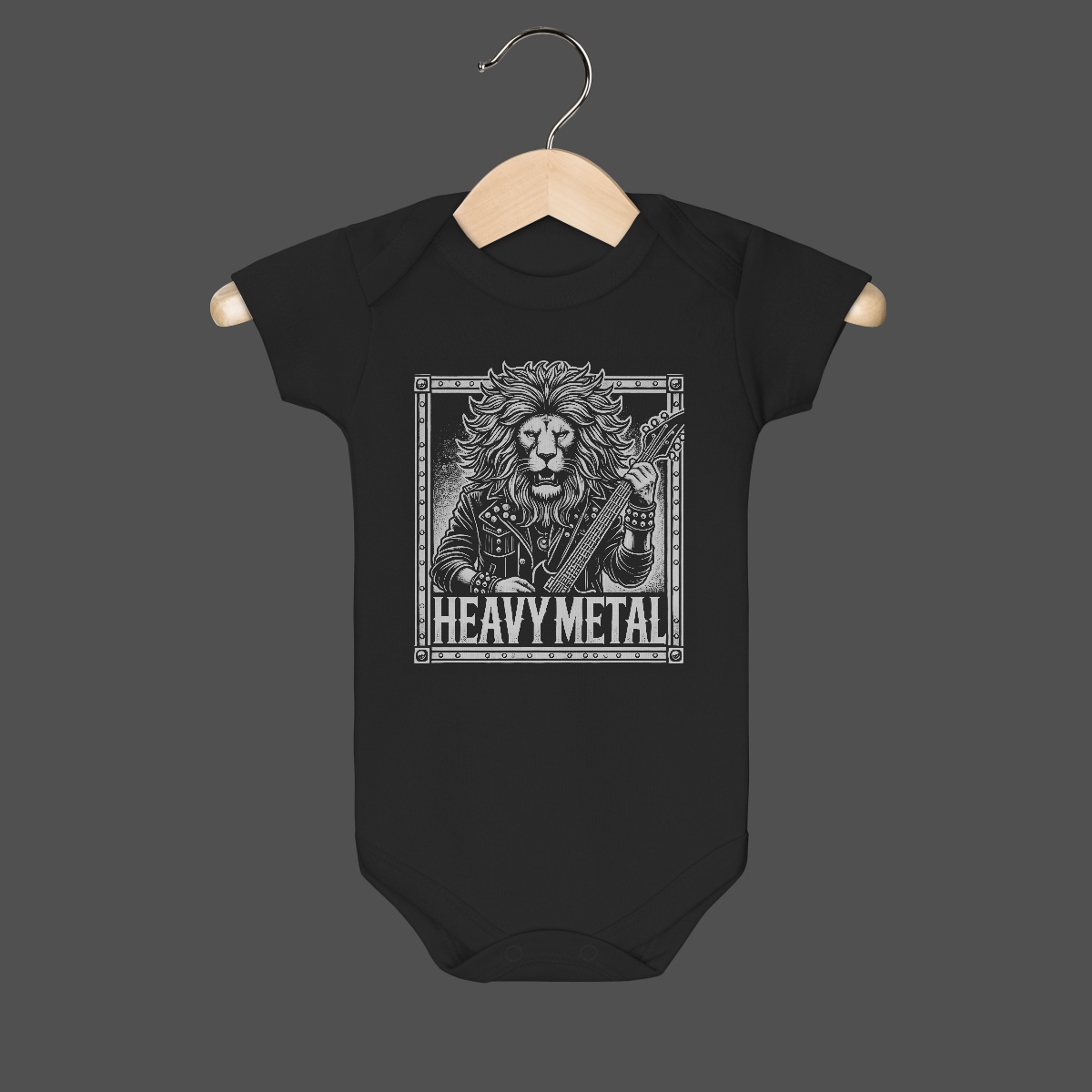 Nome do produto: Body Infantil | Heavy Metal