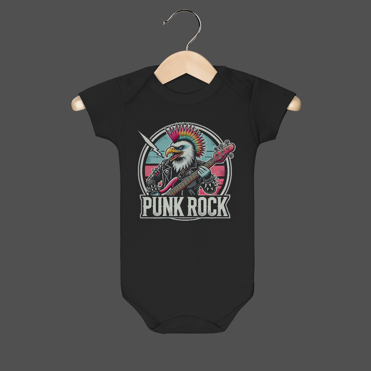 Nome do produto: Body Infantil | Punk Rock