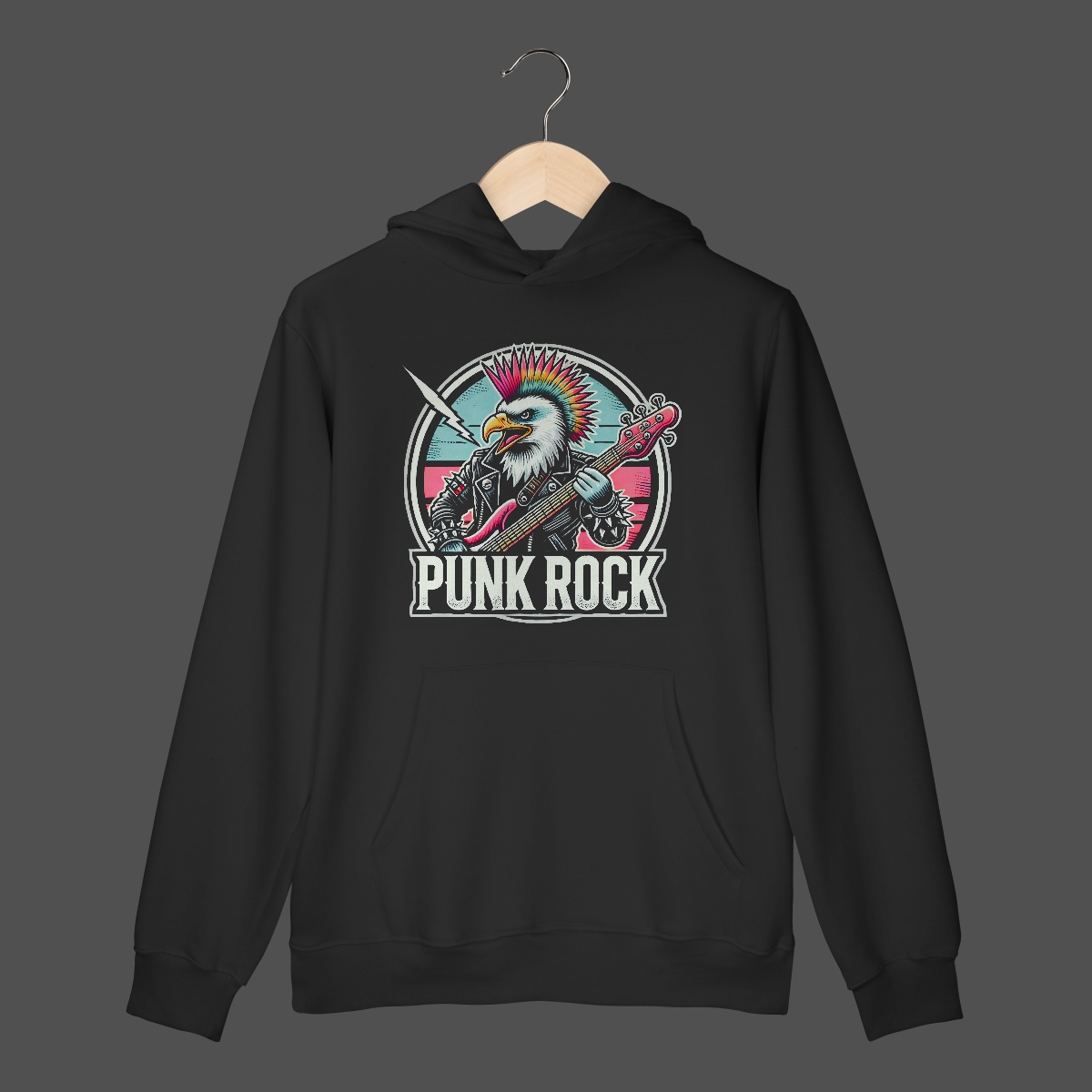 Nome do produto: Moletom Canguru Prime | Punk Rock