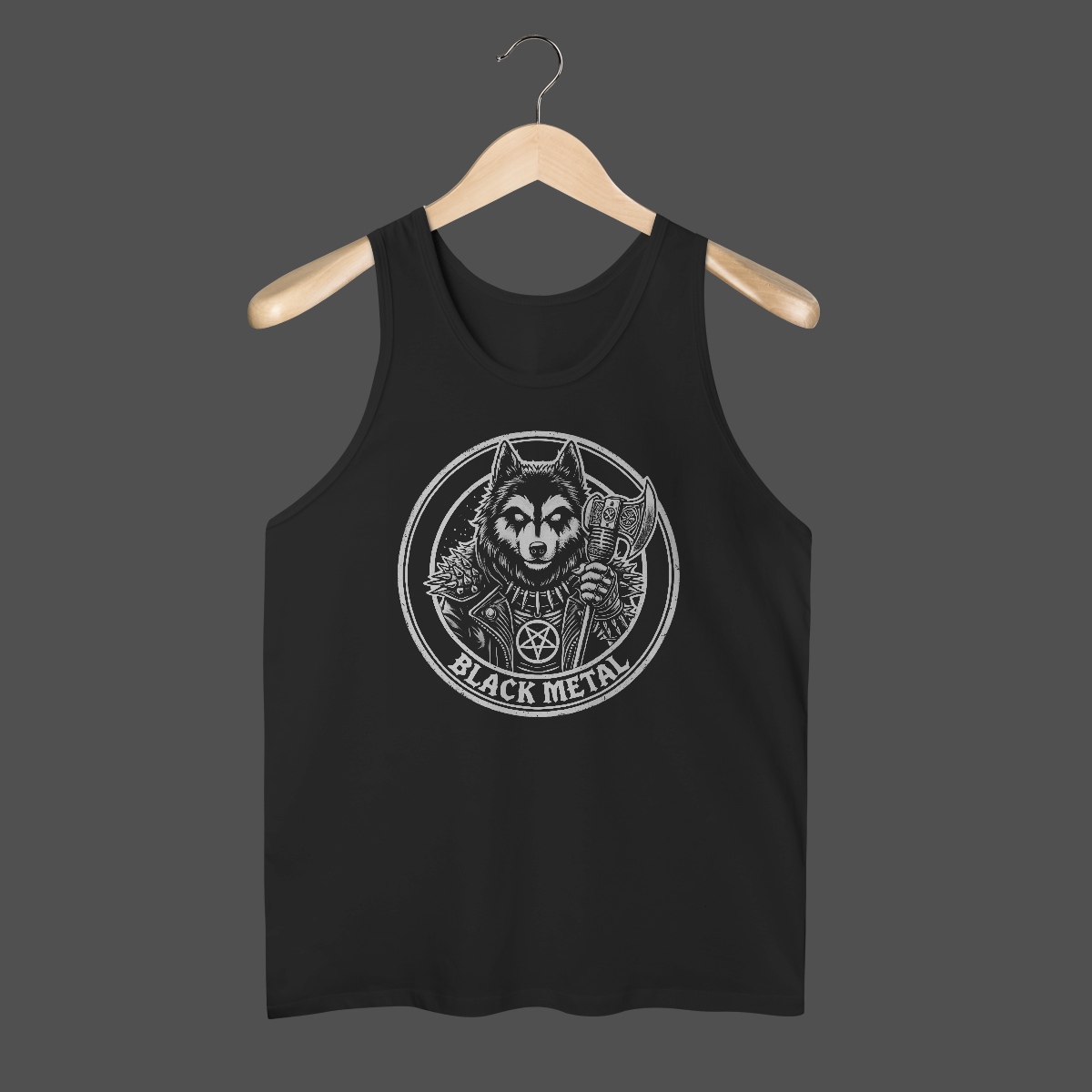 Nome do produto: Regata Quality | Black Metal
