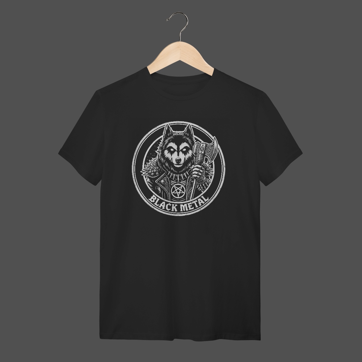 Nome do produto: Camiseta Quality | Black Metal