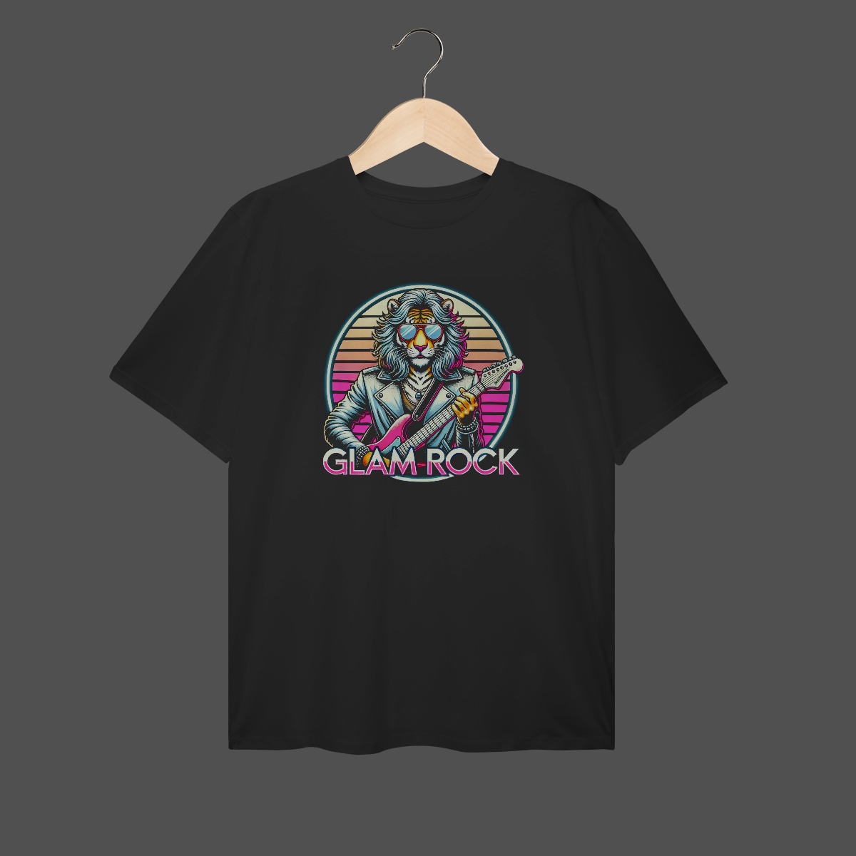 Nome do produto: Camiseta Plus Size | Glam Rock