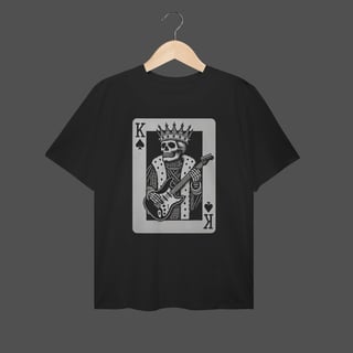 Nome do produto Camiseta Plus Size | Rei de Espadas