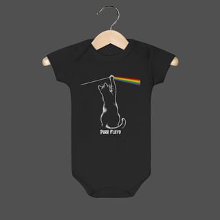 Nome do produto Body Infantil | Purr Floyd