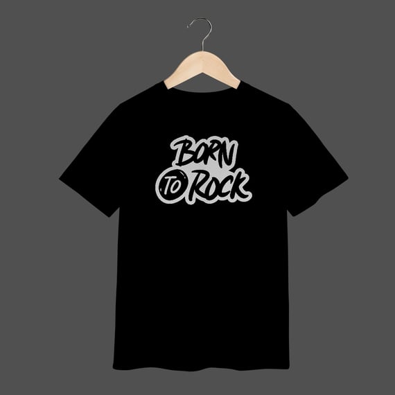 Camiseta Infantil (2 a 8) | Born To Rock