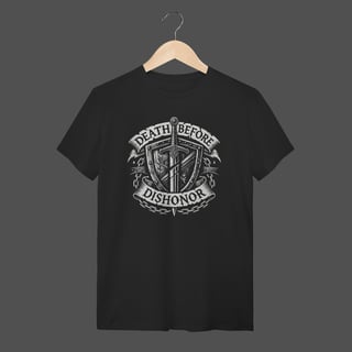 Nome do produto Camiseta Quality | Death Before Dishonor