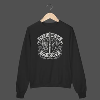 Nome do produto Moletom Fechado Prime | Death Before Dishonor