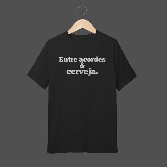 Camiseta Infantil (10 a 14) | Entre acordes & cerveja.