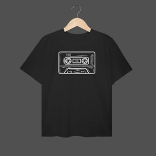 Nome do produto Camiseta Plus Size | Fita K7 Rock