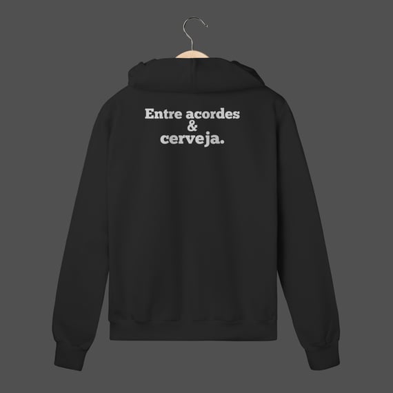 Moletom C/ Zíper Prime | Entre acordes & cerveja.
