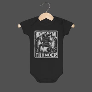 Nome do produto Body Infantil | Heavy Metal Thunder