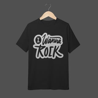 Nome do produto Camiseta Infantil (10 a 14) | I Wanna Rock