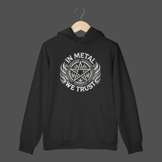 Nome do produto Moletom Canguru Prime | In Metal We Trust