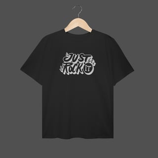 Nome do produto Camiseta Plus Size | Just Rock It