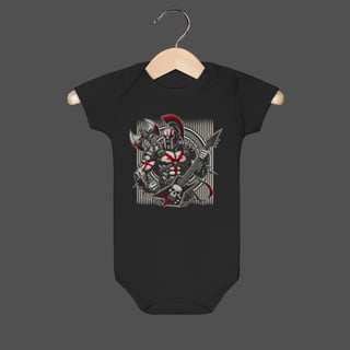 Nome do produto Body Infantil | Metal Gladiator