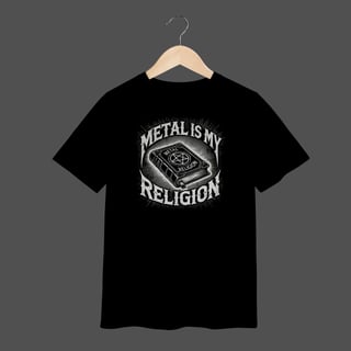 Nome do produto Camiseta Infantil (2 a 8) | Metal Is My Religion