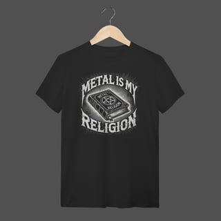 Nome do produto Camiseta Quality | Metal Is My Religion