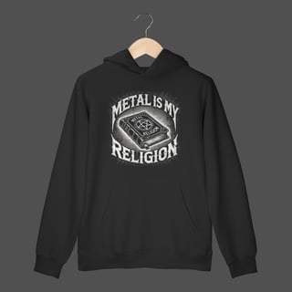 Nome do produto Moletom Canguru Prime | Metal Is My Religion