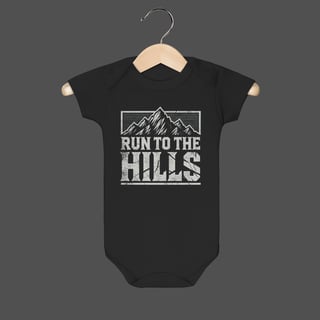 Nome do produto Body Infantil | Run To The Hills