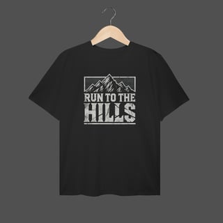 Nome do produto Camiseta Plus Size | Run To The Hills