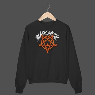 Nome do produto Moletom Fechado Prime | Black Metal