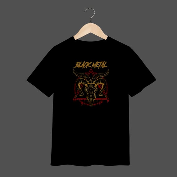 Camiseta Infantil (2 a 8) | Black Metal