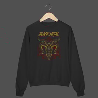 Nome do produto Moletom Fechado Prime | Black Metal