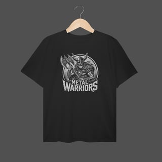 Nome do produto Camiseta Plus Size | Metal Warriors