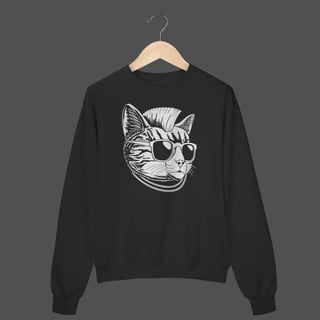 Nome do produto Moletom Fechado Prime | Punk Cat