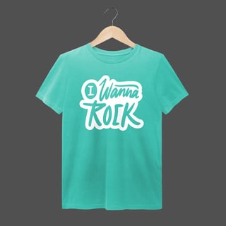 Nome do produto Camiseta Estonada | I Wanna Rock