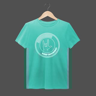 Nome do produto Camiseta Estonada | Keep Rocking!